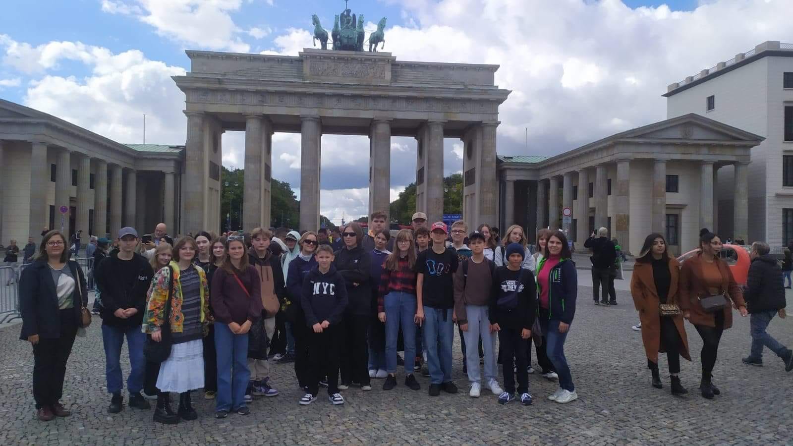 uczestnicy wycieczki do Berlina i Poczdamu