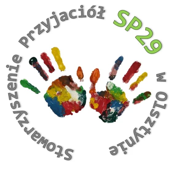 logo Stowarzyszenia Przyjaciół SP 29 w Olsztynie