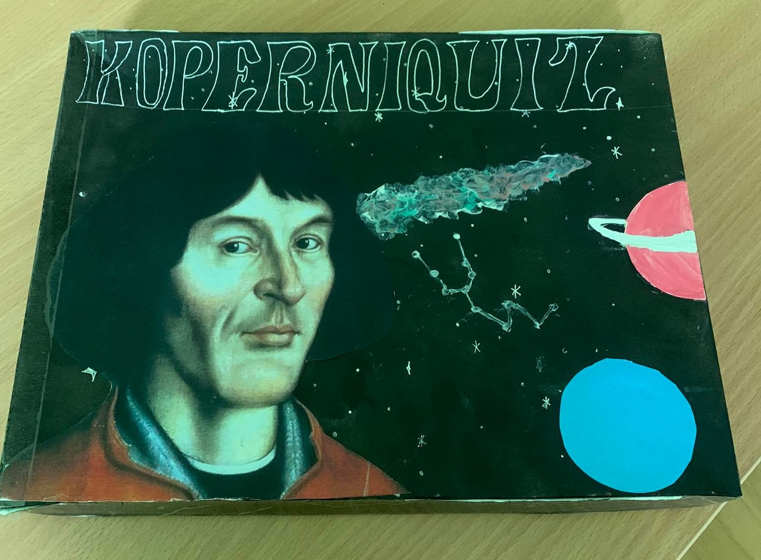 gra o Mikołaju Koperniku przygotowana przez uczniów szkoły
